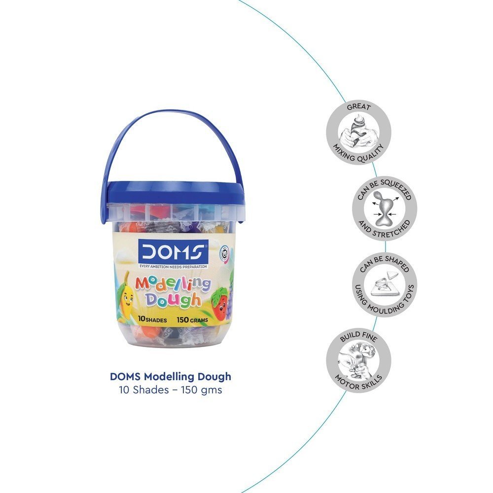 Pasta Modelar Doms 150 g 10 Colores Imagen principal del producto