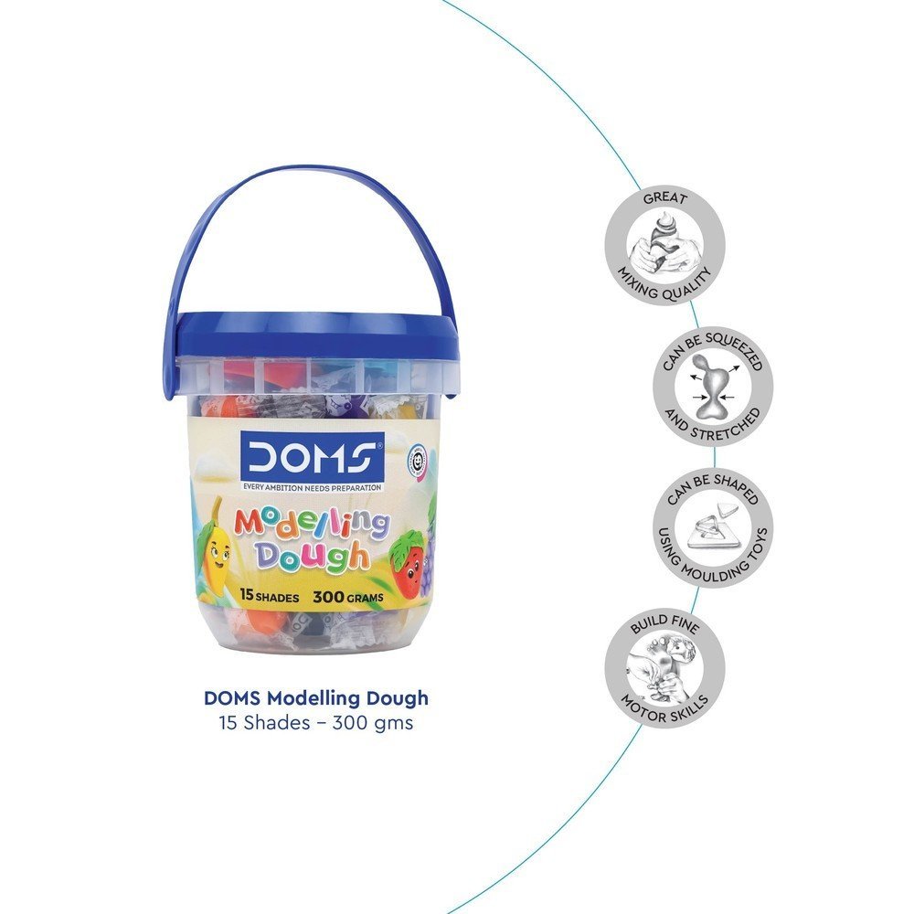 Pasta Modelar Doms 300 g 15 Colores Imagen principal del producto