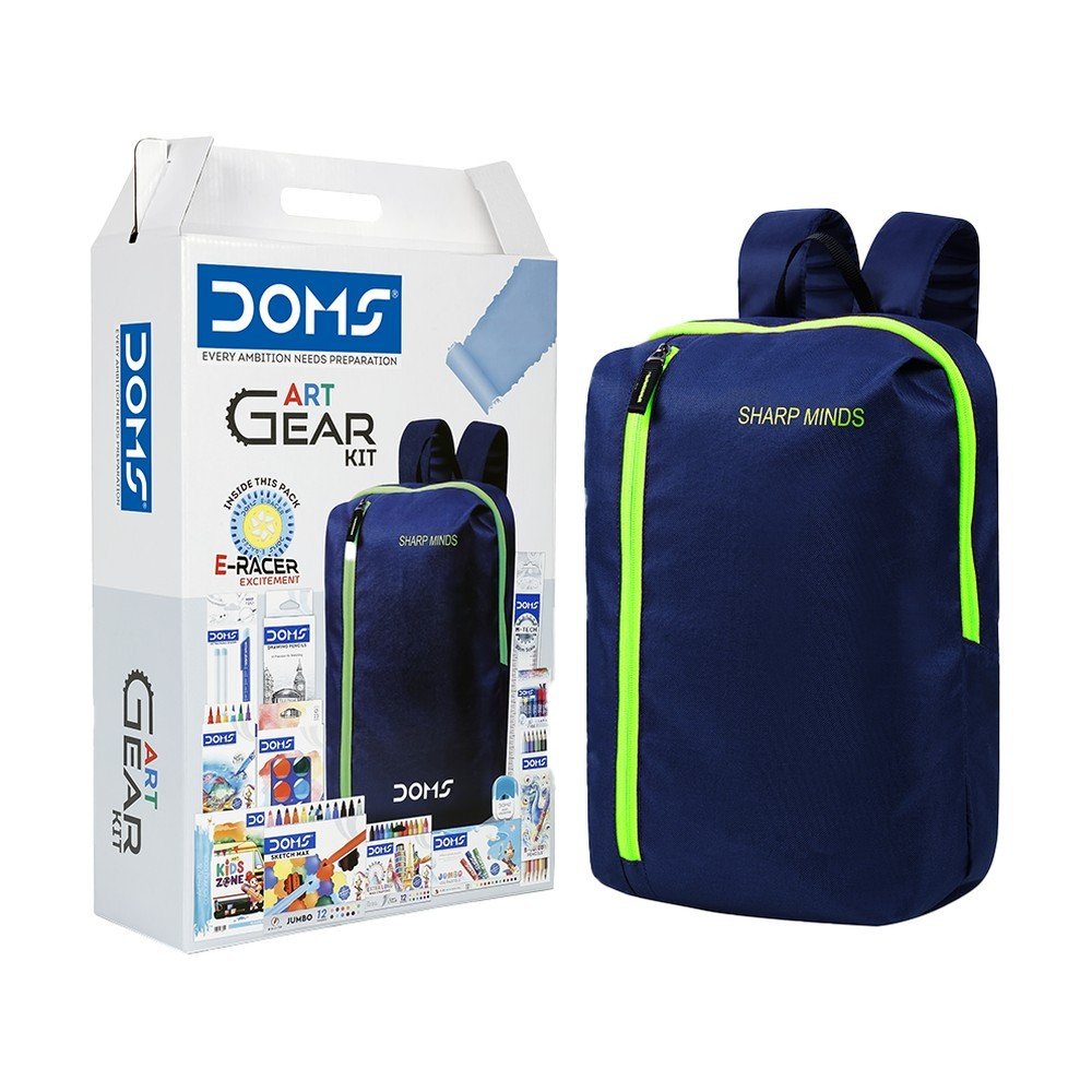Set Escolar Doms Art Gear Mochila Tela Marca Doms Imagen principal del producto