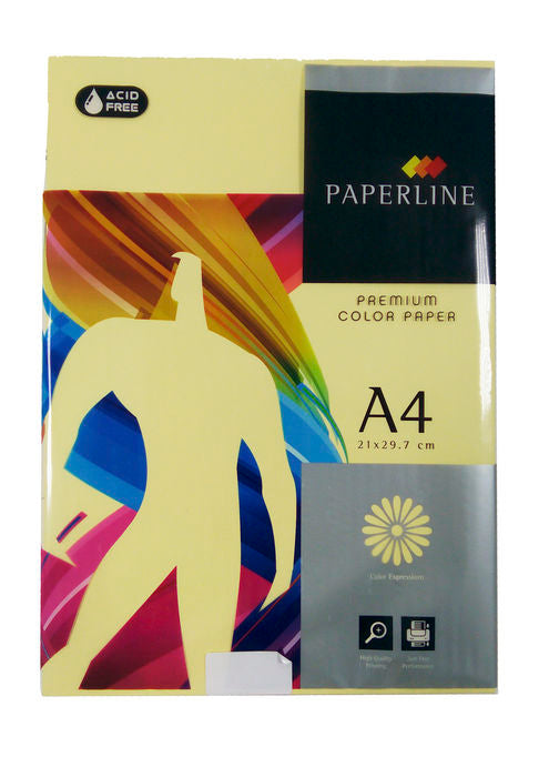 Papel A4 500H 80 g Amarillo Crema Fabrisа
