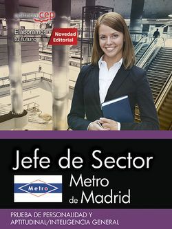 Metro de Madrid. Jefe de Sector. Prueba de personalidad y aptitudinal/inteligencia general Imagen principal del producto