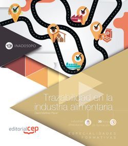 Trazabilidad en la industria alimentaria (INAD050PO). Especialidades formativas Imagen principal del producto