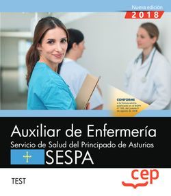 Auxiliar de Enfermería del Servicio de Salud del Principado de Asturias. SESPA. Test
