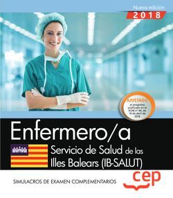 Enfermero/a. Servicio de Salud de las Illes Balears (IB-SALUT). Simulacros de examen complementarios Imagen principal del producto