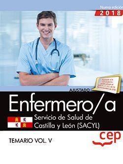 Enfermero/a. Servicio de Salud de Castilla y León (SACYL). Temario Vol.V Imagen principal del producto