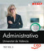 Administrativo. Universitat de València. Test Vol. II