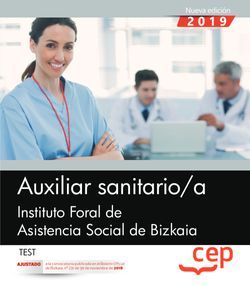 Auxiliar sanitario/a. Instituto Foral de Asistencia Social de Bizkaia. Test Imagen principal del producto