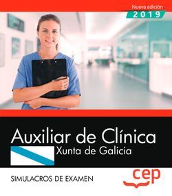 Auxiliar de Clínica. Xunta de Galicia. Simulacros de examen Imagen principal del producto