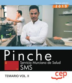 Pinche. Servicio Murciano de Salud. Temario Vol.II Imagen principal del producto