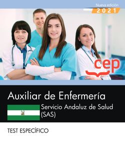Auxiliar de Enfermería. Servicio Andaluz de Salud (SAS). Test específico Imagen principal del producto