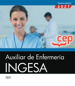 Auxiliar de Enfermería. INGESA. Test