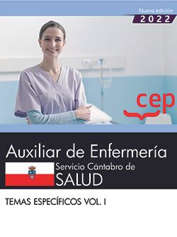 Auxiliar de Enfermería. Servicio Cántabro de Salud. Temas específicos. Vol.I Imagen principal del producto