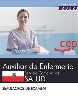 Auxiliar de Enfermería. Servicio Cántabro de Salud. Simulacros de examen Imagen principal del producto