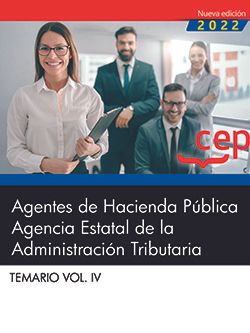 Agentes de Hacienda Pública. Agencia Estatal de la Administración Tributaria. Temario Vol. IV. Imagen principal del producto