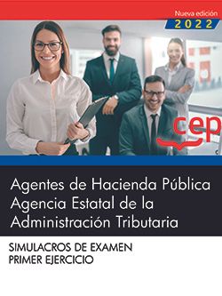 Agentes de Hacienda Pública. Agencia Estatal de la Administración Tributaria. Simulacros de examen. Primer Ejercicio. Aa. Vv. (EDITORIAL CEP, S.L.) 9788419242136 Imagen principal del producto