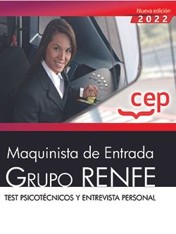 Maquinista de Entrada. Grupo RENFE. Test psicotécnicos y entrevista personal Imagen principal del producto