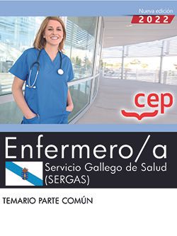 Enfermero/a. Servicio Gallego de Salud (SERGAS). Temario parte común Imagen principal del producto
