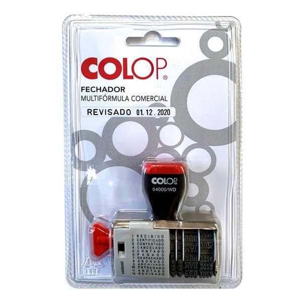 Blister Fechador y Tinta Roja y Negra COLOP España Imagen principal del producto