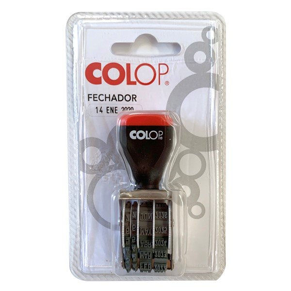 Blister Fechador Manual 3 mm Español Modelo 03000 COLOP España Imagen principal del producto