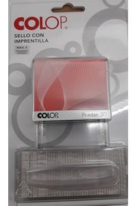 Sello Personalizable COLOP 5 Líneas para Oficina y Manualidades