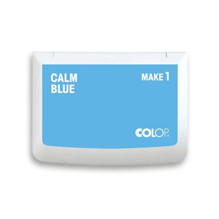Tampon Make 1 Azul Calma Celeste 50x90 mm COLOP España Imagen principal del producto