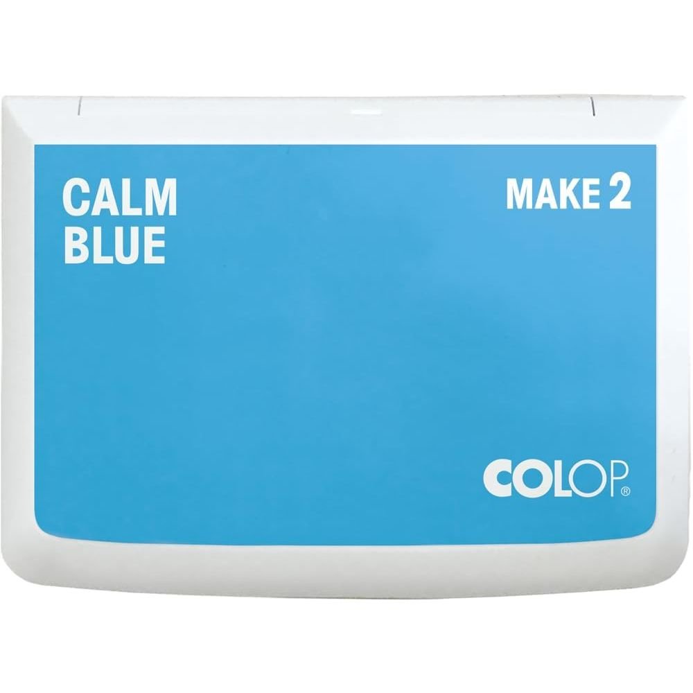 Tampon Make 2 Azul Calma 9.1x12.2 cm COLOP España Imagen principal del producto