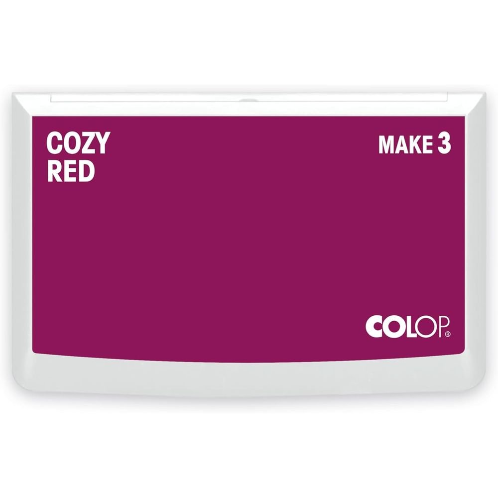 Tampon Make 3 Rojo Acogedor 11.2x17.2 cm COLOP España Imagen principal del producto