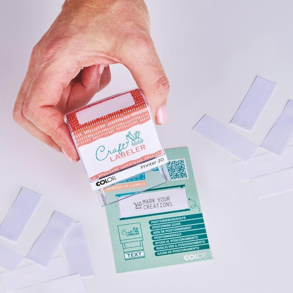 Juego de Sellos Textiles Craft Labeler Mine