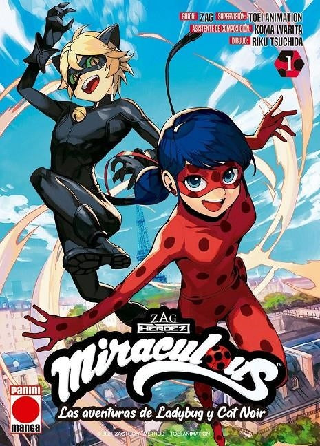 Miraculous. las aventuras de lady bug y cat noir n.1 Imagen principal del producto