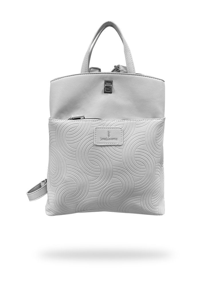 MOCHILA MUJER JAVIER LARRAINZAR PAMPLONA BEIGE | TRAVEL FANTASY Imagen principal del producto
