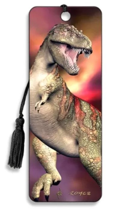 MARCAPAGINAS 3D T-REX | 6 UNIDADES | (ARTGAME) Imagen principal del producto