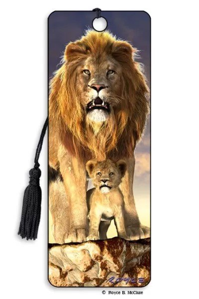 MARCAPAGINAS 3D LION | 6 UNIDADES | (ARTGAME) Imagen principal del producto