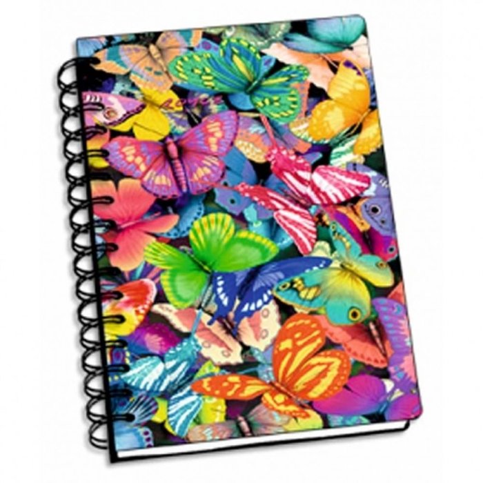 Libreta espiral Butterfly Magic 3D ARTGAME A6 Imagen principal del producto