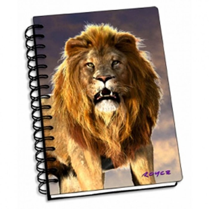 Libreta Espiral A6 Lion 3D - Artgame