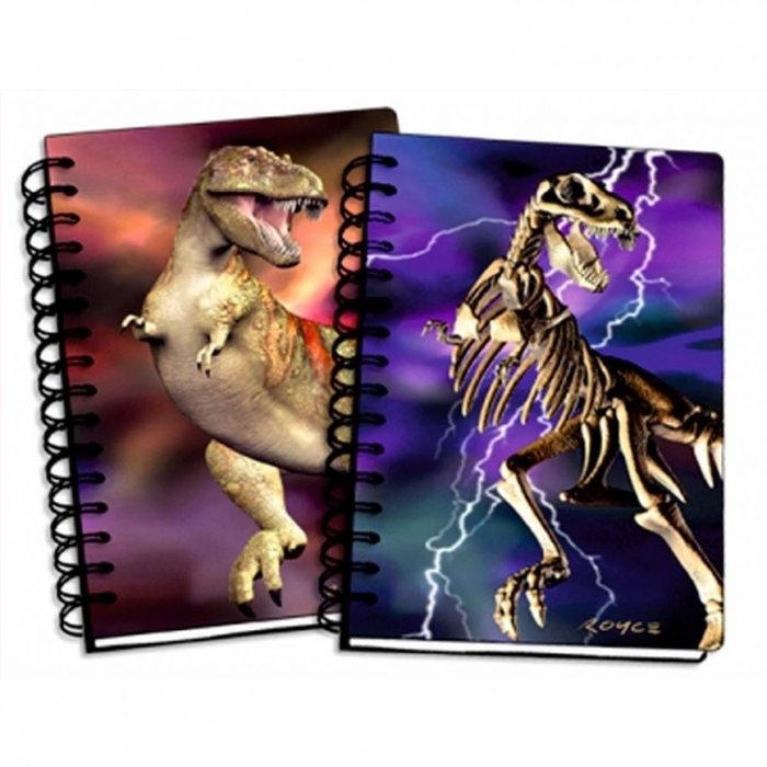 Libreta Espiral A6 T-Rex 3D Artgame