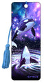 MARCAPAGINAS 3D SPACE ORCAS | 6 UNIDADES | (ARTGAME)