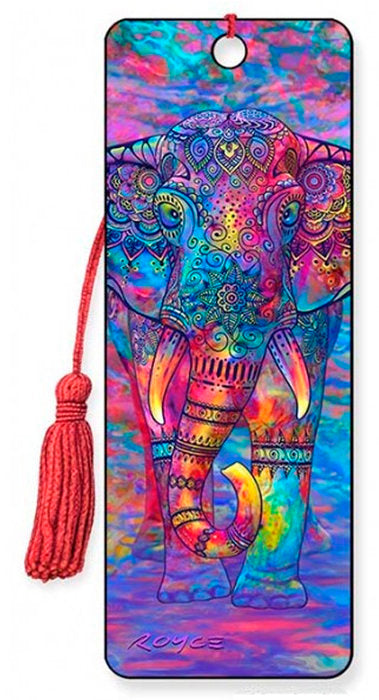 MARCAPAGINAS 3D BOHEMIAN ELEPHANT | 6 UNIDADES | (ARTGAME) Imagen principal del producto