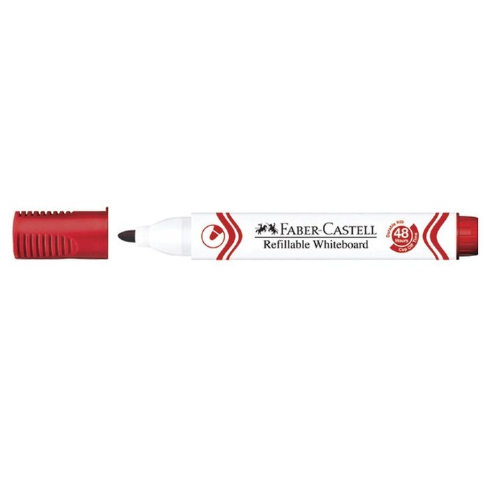Rotulador Faber Castell Pizarra Blanca Rojo Imagen principal del producto