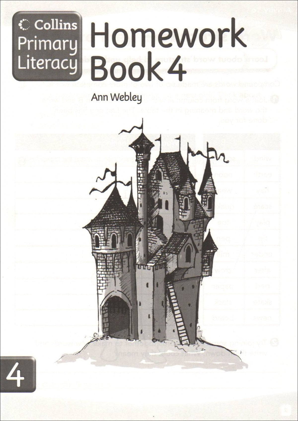 Collins Primary Literacy 4 Hom | COLLINS | 9780007227174