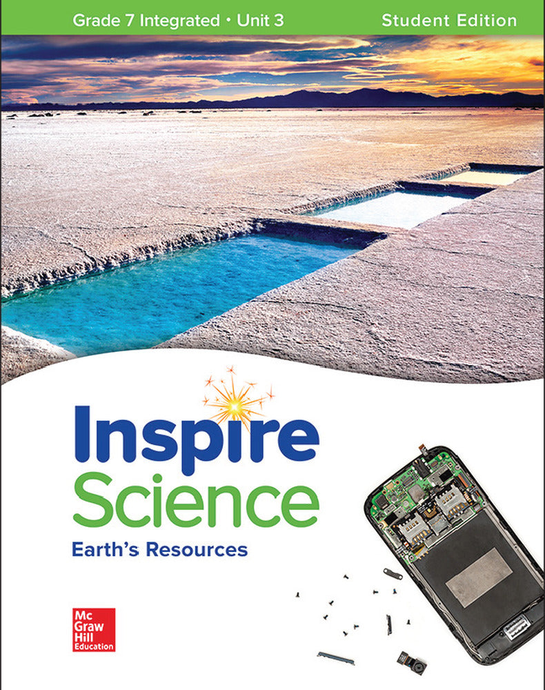 Inspire Science: Integrated G7 Write-In Student Edition Unit 3 (McGraw-Hill Interamericana de España S.L.) 9780076874576 Imagen principal del producto