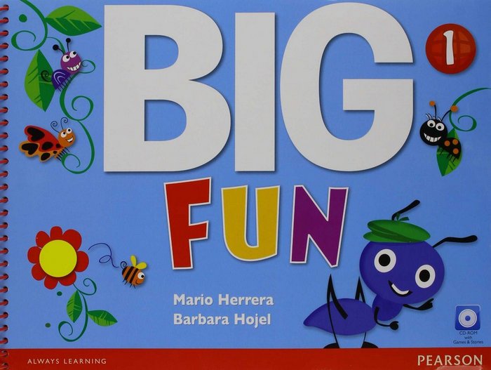 BIG FUN 1 ST +CD 15 ALHIN03EI | Varios Autores | 9780132940542 (Pearson Educacion) Imagen principal del producto