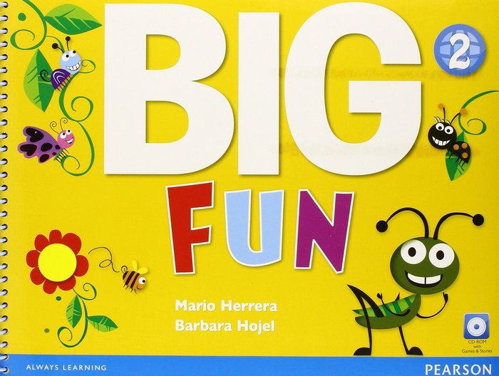 BIG FUN 2 ST +CD 15 ALHIN04EI | AA,VV | 9780133437430 (Pearson Educacion) Imagen principal del producto