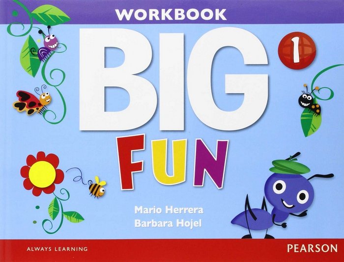 BIG FUN 1 WB +CD 15 ALHIN03EI | Varios Autores | 9780133437546 (Pearson Educacion) Imagen principal del producto