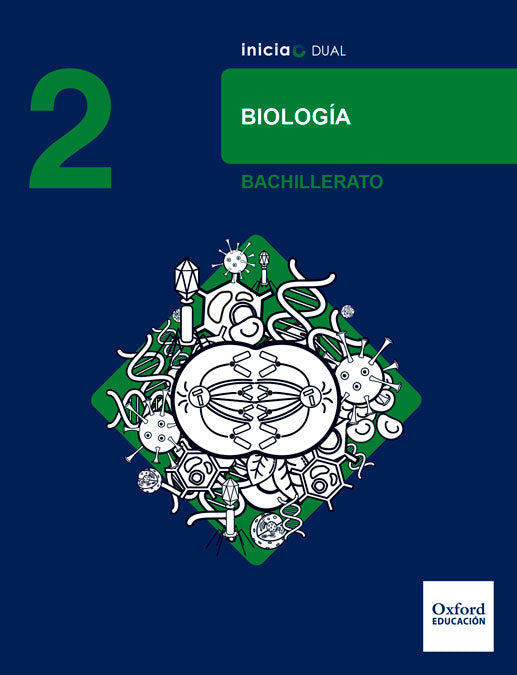 Inicia Biología 2.o Bachillerato. Libro del alumno | Varios autores | 9780190502683 (OXFORD) Imagen principal del producto