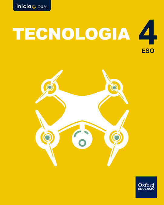Inicia Tecnologia 4t ESO. Llibre de l'alumne | Varios autores | 9780190503796 (OXFORD) Imagen principal del producto