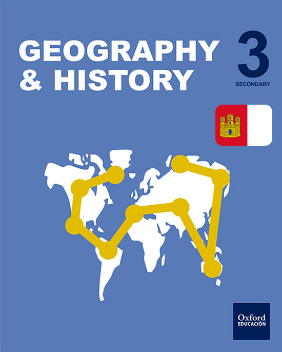 Inicia Geography 3.o ESO. Student's book. Castilla La Mancha | Varios autores | 9780190509613 (OXFORD)