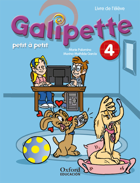 Galipette petit à petit 4. Pack Livre de l'élève + CD | Varios autores | 9780190516505 (OXFORD) Imagen principal del producto