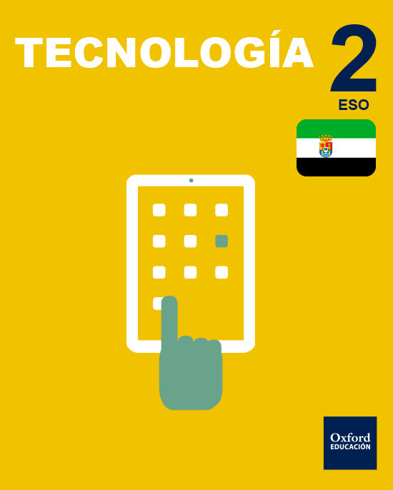 Inicia Tecnología 2.o ESO. Libro del alumno. Extremadura | Varios autores | 9780190517298 (OXFORD) Imagen principal del producto