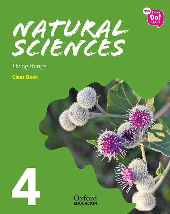 New Think Do Learn Natural Sciences 4. Class Book. Living things (National Edition). Aa. Vv. (Oxford University Press España, S.A.) 9780190520748 Imagen principal del producto