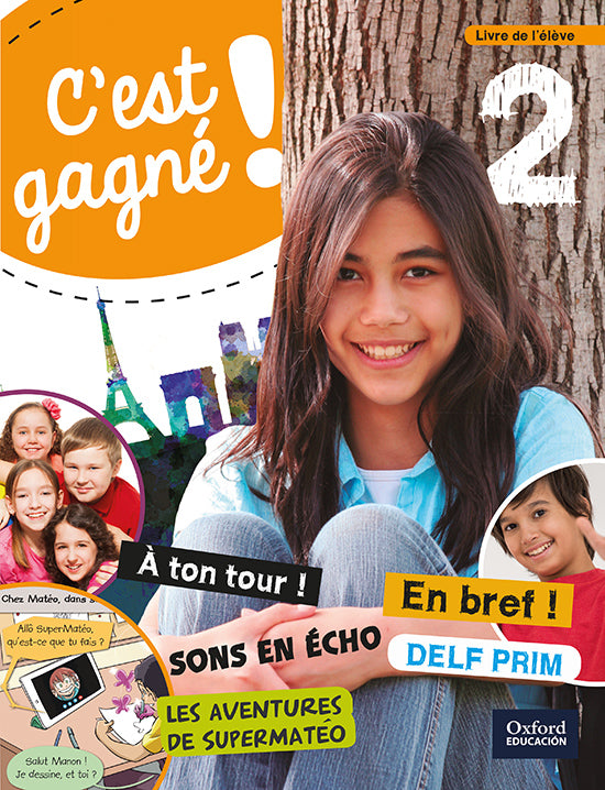 C'est gagné! 2. Livre de l'élève + Lecture | Varios autores | 9780190521912 (OXFORD) Imagen principal del producto